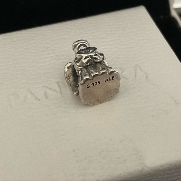 Pandora angle charm with big CZ stone - Picture 6 of 6